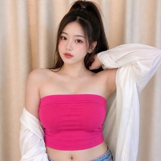 Áo ống Nhỏ Clothing big size nữ cotton sexy không cúp ngực phong cách đơn giản mặc nhiều kiểu A50
