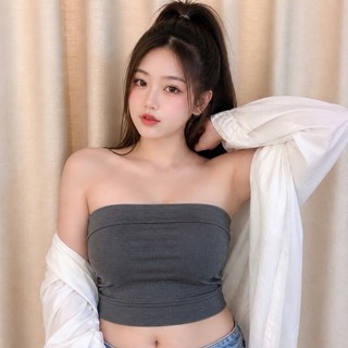 Áo ống Nhỏ Clothing big size nữ cotton sexy không cúp ngực phong cách đơn giản mặc nhiều kiểu A50