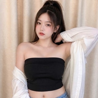 Áo ống Nhỏ Clothing big size nữ cotton sexy không cúp ngực phong cách đơn giản mặc nhiều kiểu A50