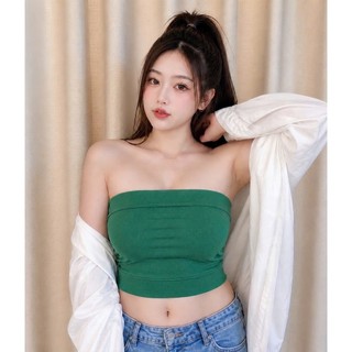 Áo ống Nhỏ Clothing big size nữ cotton sexy không cúp ngực phong cách đơn giản mặc nhiều kiểu A50