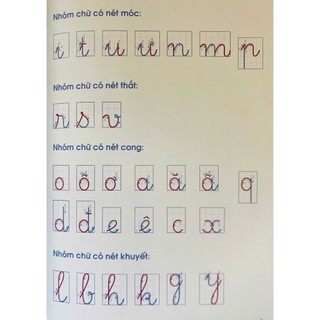 Sách - Bước Đầu Học Viết - Tập Viết Chữ Cái (Dành cho bé 3-6 tuổi) Lê Mai - ndbooks
