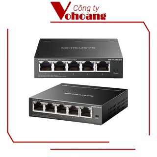 Switch 5 Cổng 2.5G Mercusys MS105GS-M2 - Multi-Gigabit, Super-Fast Connections, Thiết Kế Full Kim Loại