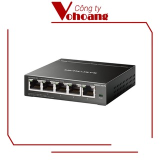 Switch 5 Cổng 2.5G Mercusys MS105GS-M2 - Multi-Gigabit, Super-Fast Connections, Thiết Kế Full Kim Loại