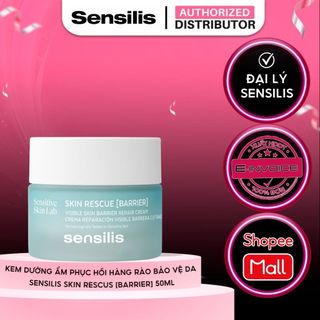 Kem Dưỡng Ẩm, Phục Hồi Hàng Rào Bảo Vệ Da Nhạy Cảm Sensilis Skin Rescue [Barrier]