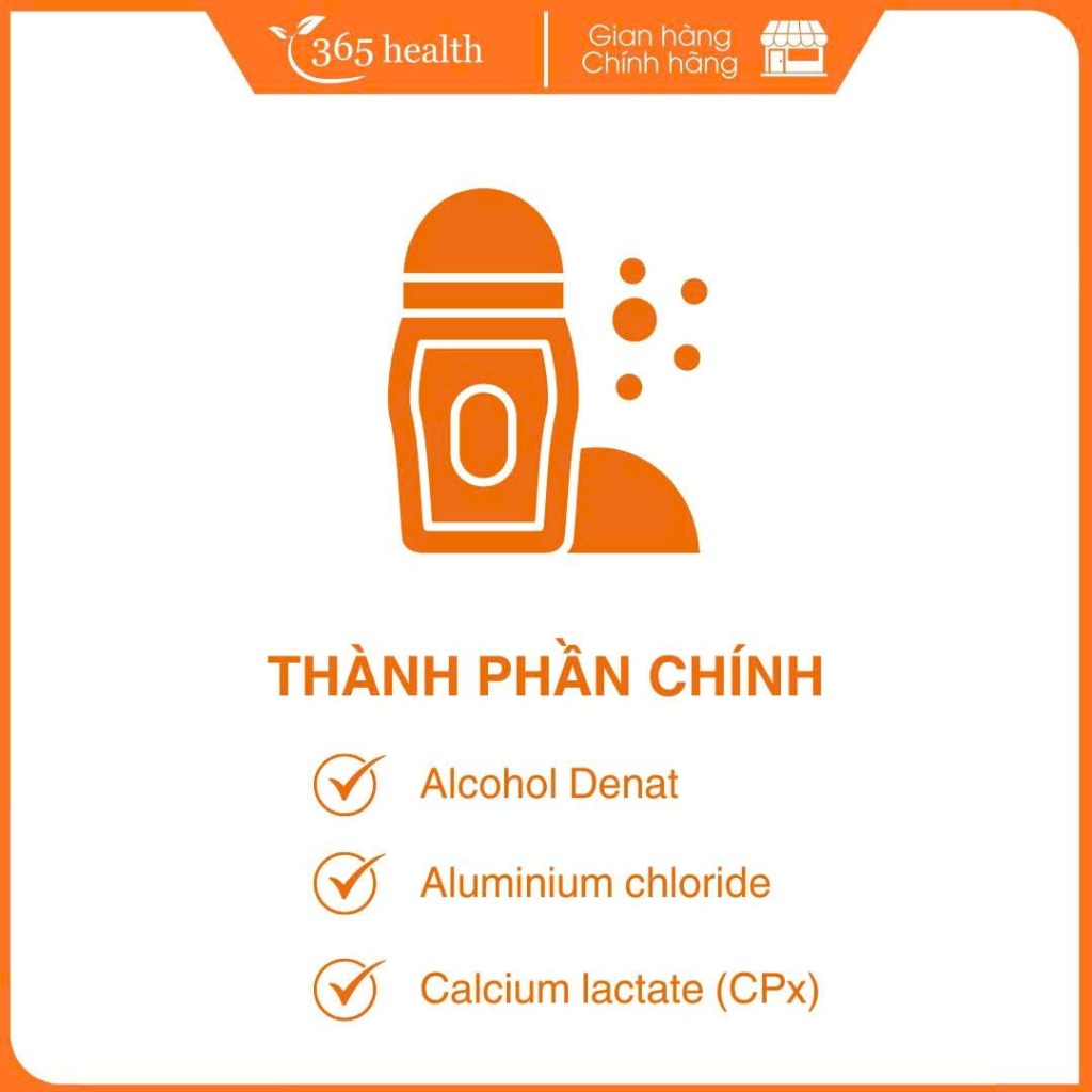 Lăn Khử Mùi Và Ngăn Mồ Hôi Chuyên Sâu Etiaxil Men 15ml