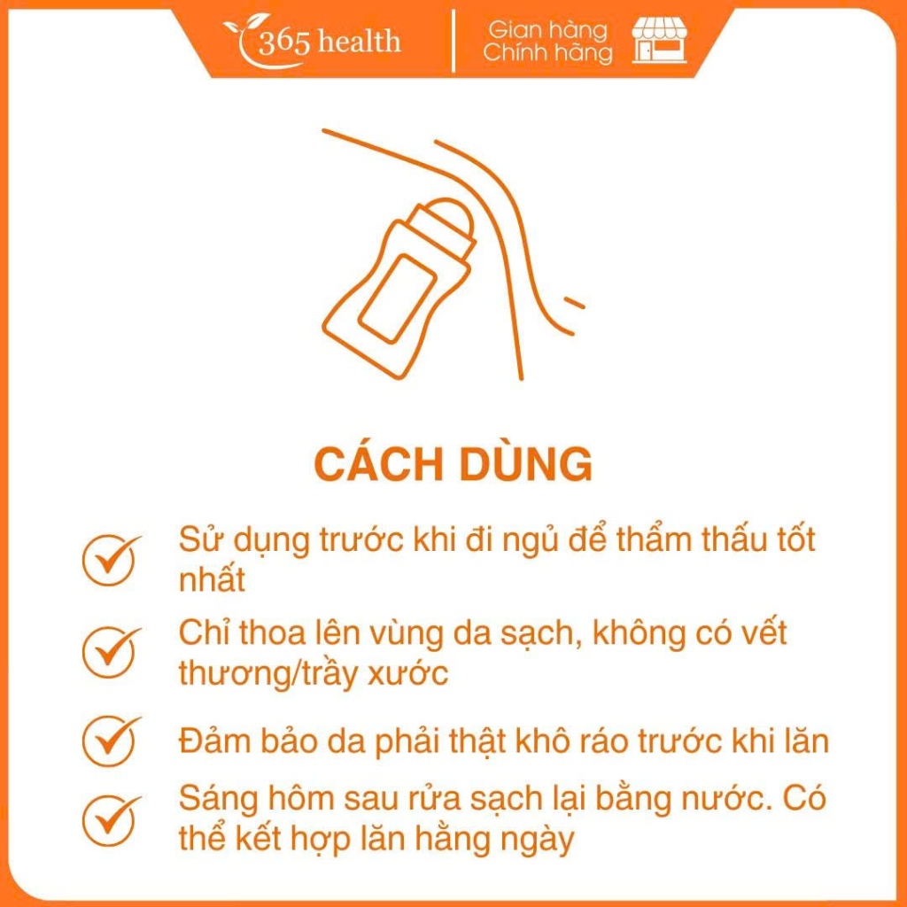 Lăn Khử Mùi Và Ngăn Mồ Hôi Chuyên Sâu Etiaxil Men 15ml