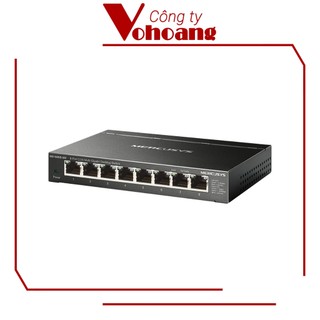 Switch 8 Cổng 2.5G Mercusys MS108GS-M2 - Multi-Gigabit, Super-Fast Connections, Thiết Kế Full Kim Loại