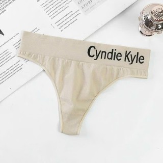 Quần Lót Nữ , Quần Lót Cotton Lọt Khe phối cạp chữ cá tính mã Q415 BC_CHIC LINGERIE