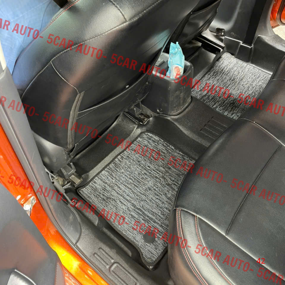 Thảm lót sàn NHỰA đúc TPE 5D xe Nissan Almera 2018- 2025, Mẫu Tràn viền bậc cửa