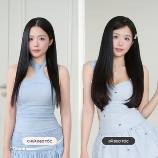 Bộ Tóc Kẹp 3 Phím CAPELLI Cúp C-Curl 50cm