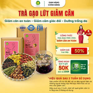 Trà Gạo Lứt Đậu Đen Giảm Cân Sunbeleaf - Giảm Cân Sau 2 Tuần, Phù Hợp Với Thực Đơn Giảm Cân