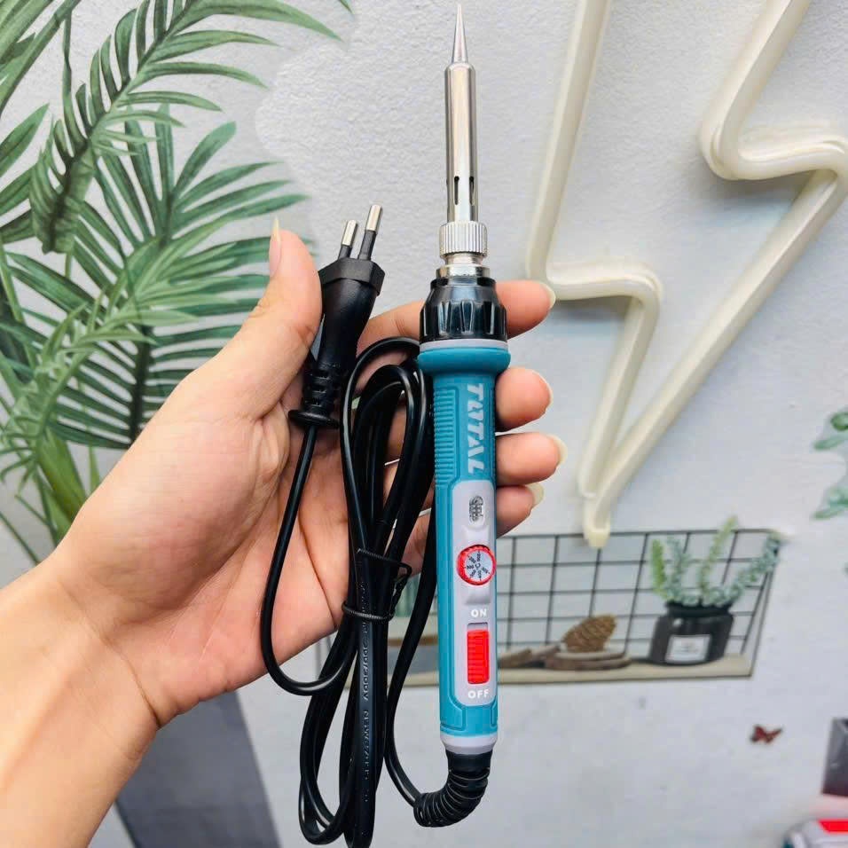 Mỏ hàn chì TOTAL chính hãng 40W - 120W  đủ loại công suất, nóng nhanh, hàn điện tử – sửa chữa chuyên dụng DNTT