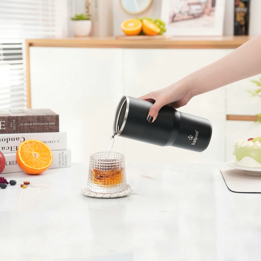 H108_ Cốc giữ nhiệt Inox 304 Kalpen DA05 750ml  giao ngẫu nhiên