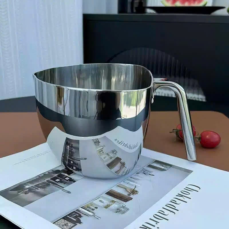 Ca Inox Chockmen Nấu Được Tất Cả Bếp, Ca Đong Rót Có Vạch Chia Chockmen CKM103