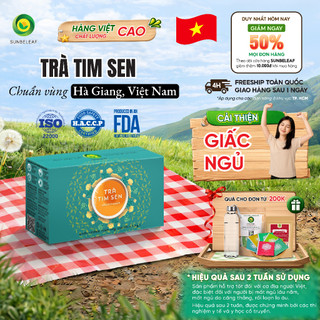 [TRÀ QUÝ] Trà Tim Sen Shan Tuyết Hà Giang Sunbeleaf - Giảm Căng Thẳng, Giúp Ngủ Ngon