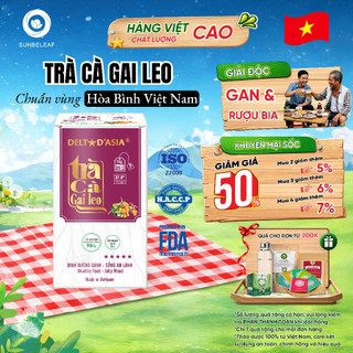 Trà Cà Gai Leo Sunbeleaf - Giải Độc Bia Rượu, Hỗ Trợ Người Bệnh Gan