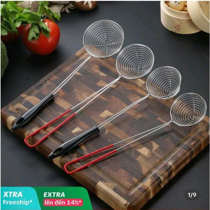 COMBO 3 VỢT MÚC TOPPING trân châu, trà dào,trà trái cây-chất liệu inox