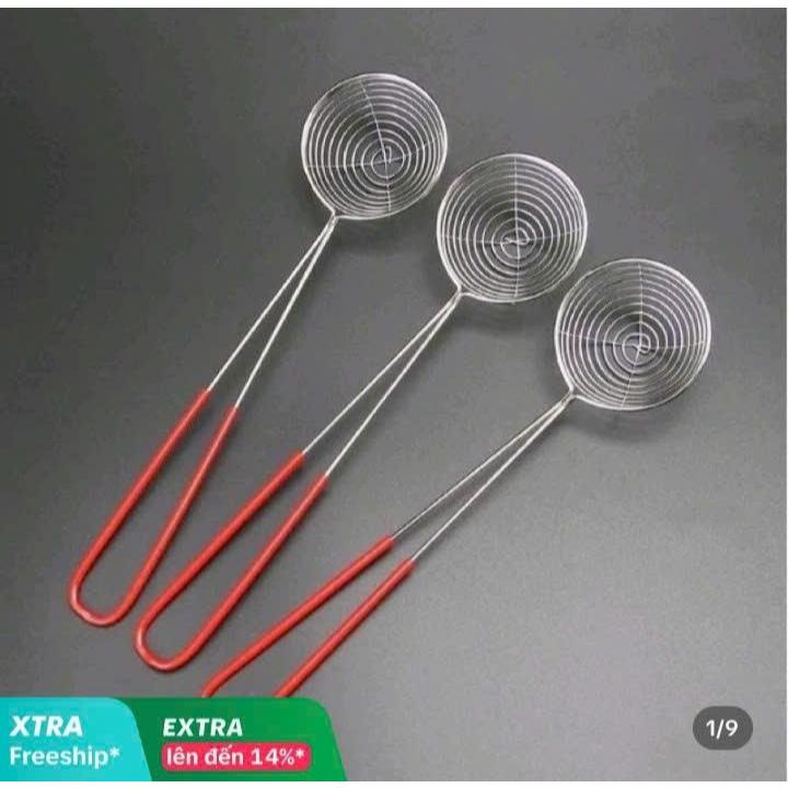 COMBO 3 VỢT MÚC TOPPING trân châu, trà dào,trà trái cây-chất liệu inox