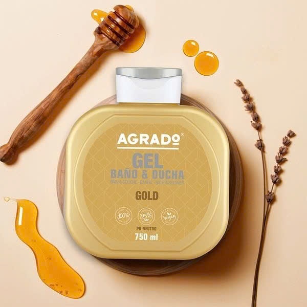 H93_Sữa tắm Agrado Gold 750ml