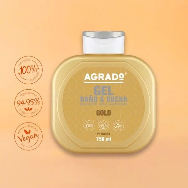 H93_Sữa tắm Agrado Gold 750ml