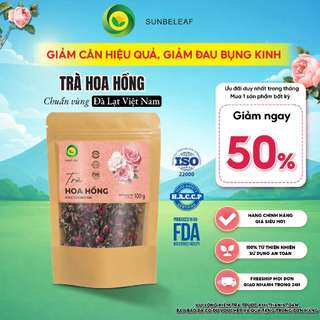 Trà Hoa Hồng Sunbeleaf - Giảm Tích Tụ Mỡ Thừa, Đẹp Da