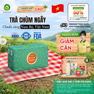 [GIẢM CÂN TÚI LỌC] Trà Chùm Ngây Sunbeleaf - Trà Giảm Cân Phân Giải Mỡ Thừa, Cải Thiện Vóc Dáng