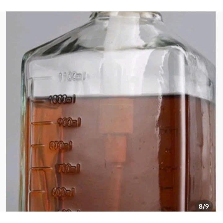 Bình bơm siro ,nước dường  1600ml - bằng nhựa dành cho quầy pha chế