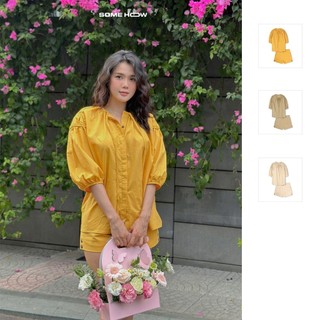 Set Blouse Bishop Sleeves , WSB036 SOME HOW STORE
