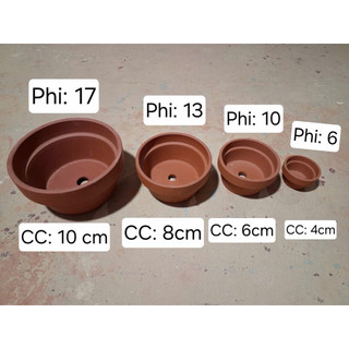 (Combo 3-5) - Chậu Đất Nung Thao - Trồng Xương Rồng , Sen Đá, Cây Cảnh... Có Nhiều Size Trang Trí Nhà Cửa Chịu Lực Tốt