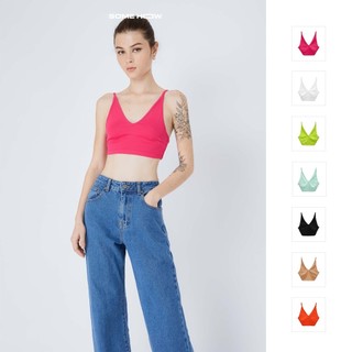 [Deal Độc Quyền] Áo Nữ Croptop Basic Bralette String, Chất Vải Borip Thun Thoải Mái, WC000081 SOME HOW STORE