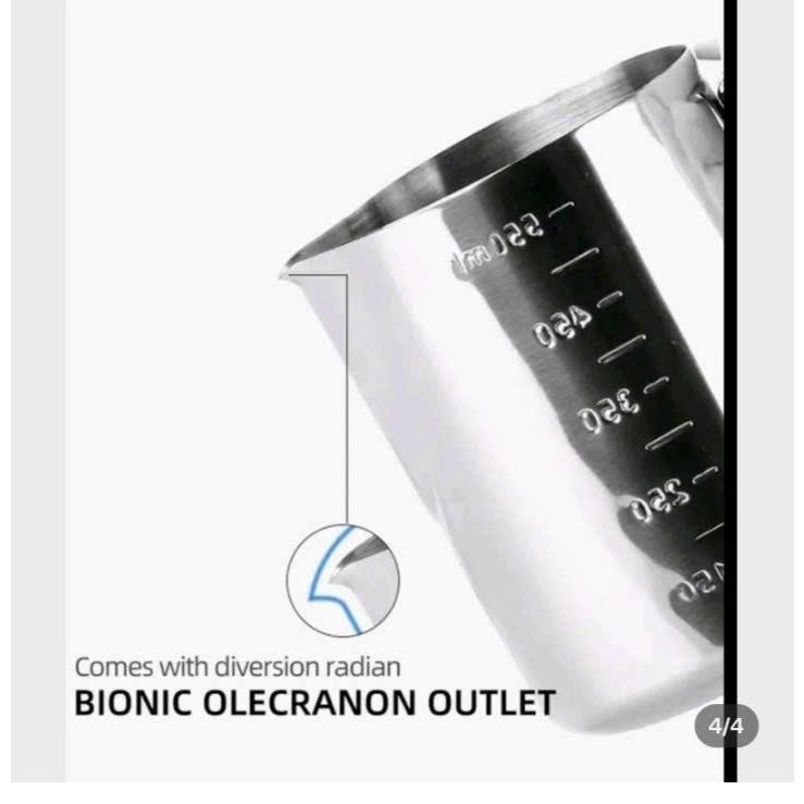 Ca Đong Định Lượng Inox Cho Quầy Pha Chế Chất Liệu Inox Chống Gỉ Sét