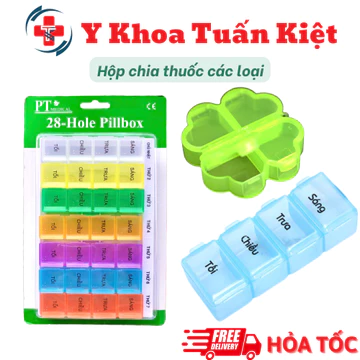 ✅ Hộp chia thuốc (hộp chia thuốc theo ngày/ tuần)