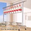 𝐅𝐔𝐑𝐍𝐈𝐒𝐇 𝐅𝐈𝐄𝐒𝐓𝐀 Giá phơi quần áo có thể kéo dài INOX Kệ để đồ dưới đáy giá treo quần áo Chịu Tải Cao Bánh Xe Di Động
