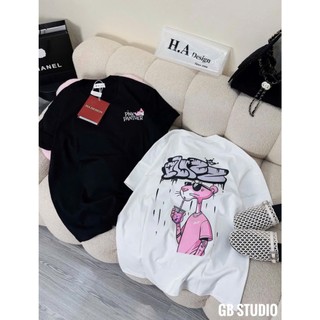 PHẠM THÙY SHOP: ÁO PHÔNG IN HÌNH CHÚ BÁO HỒNG FORM OVERSIZE