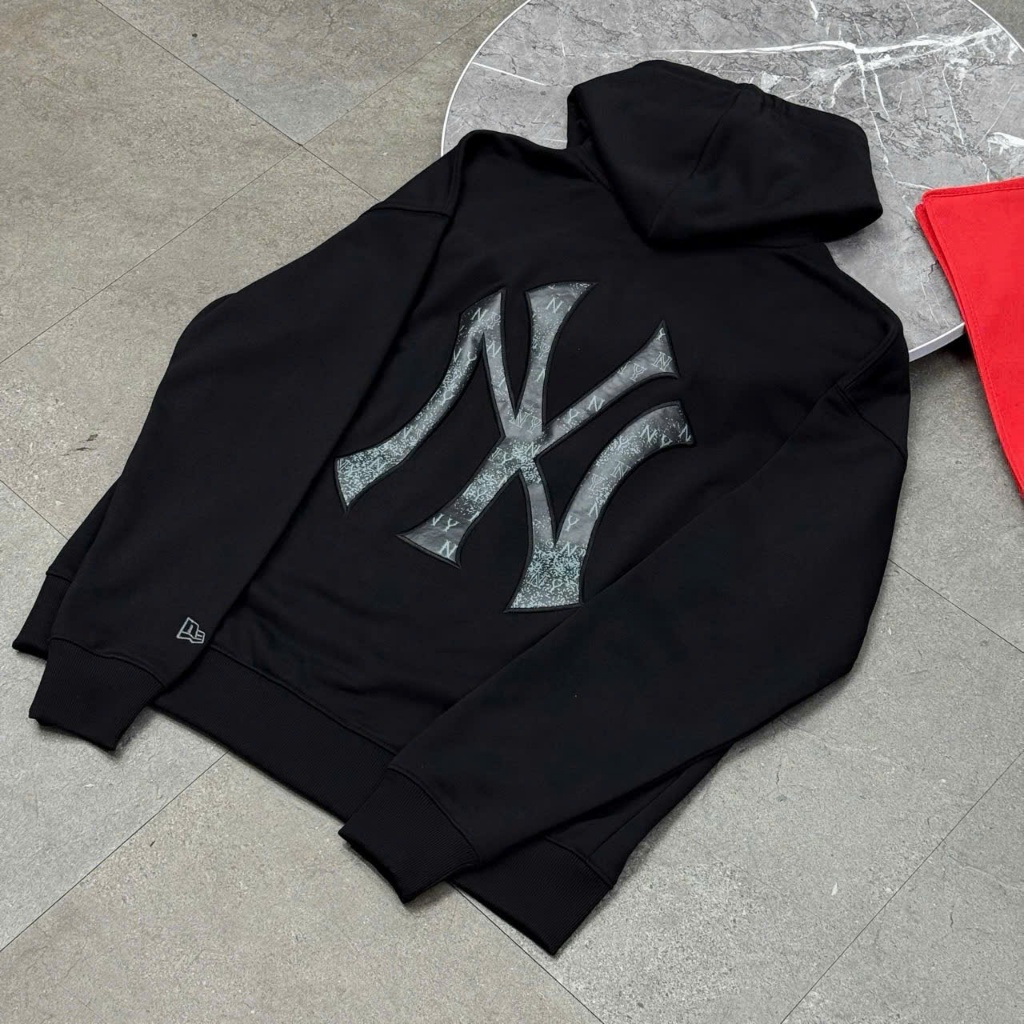 Áo Khoác Zip New Era New York Yankees Monogram Bandana Black – 17294469