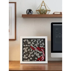 Tranh Mosaic 3D Cá Nghệ Thuật – Tranh Decor Hiện Đại Treo Tường Phòng Khách, Trang Trí Nhà Đẹp, Quà Tặng Tinh Tế
