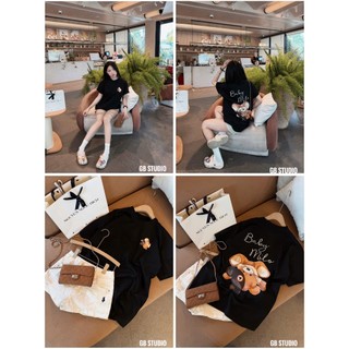 PHẠM THÙY SHOP: ÁO PHÔNG IN HÌNH CHÚ GẤU BABY MILO FORM OVERSIZE