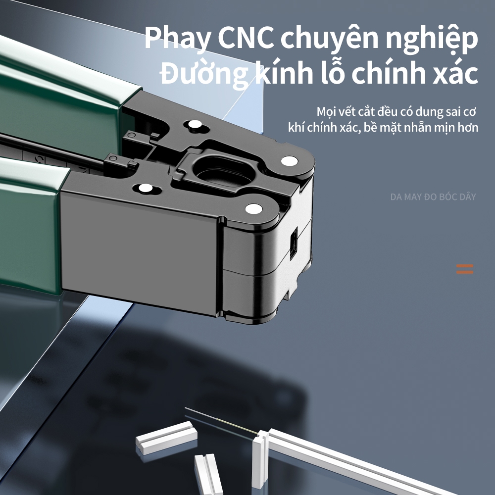 Kìm tuốt vỏ cáp quang – phiên bản lạnh có thang đo, bóc vỏ không làm đứt lõi/cap lõi – dụng cụ FTTH chính xác cao