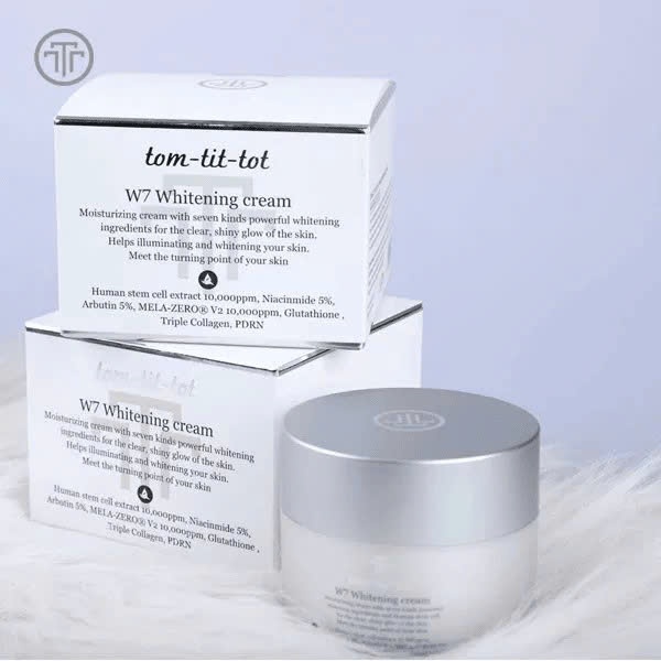 H96_ Kem Hỗ Trợ Dưỡng Trắng Da Tom Tit Tot W7 - W7 WHITENING CREAM 50ml