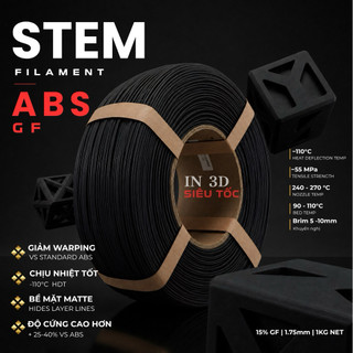Sợi nhựa in 3D ABS-GF STEM Filament