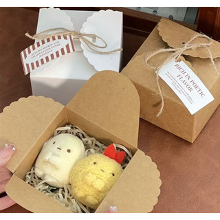 Set 5 Hộp Quà Giấy Kraft Vintage (kèm dây cột)