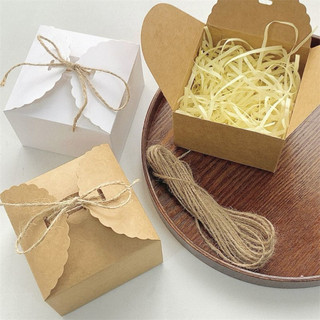 Set 5 Hộp Quà Giấy Kraft Vintage (kèm dây cột)