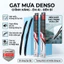 Cần Gạt Mưa Ô Tô Chính Hãng DENSO Gạt Sạch Không Vết, Êm Ái Không Kêu, Đa Size Cho Toyota Hyundai Honda Kia Mazda Mits