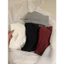 WGWE | Áo trễ vai thun cotton mềm mịn co giãn bacsic, phong cách Pháp – W9572#