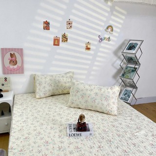 Bộ ga giường và vỏ gối Cotton Icy chần bông M2T BEDDING - bộ gồm 1 ga giường và 2 vỏ gối nằm