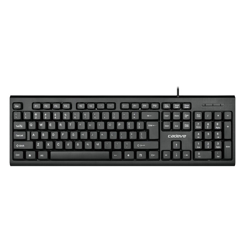 Bàn Phím Văn Phòng LIMEIDE K15 Thiết Kế Gọn , Gõ Êm, Độ Bền Cao, Kết Nối USB Tiện Lợi