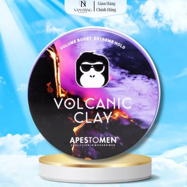 Sáp Vuốt Tóc nam Apestomen Volcanic Clay 80g