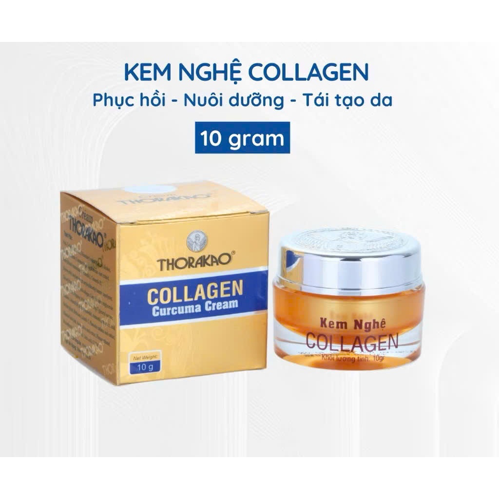 Kem Nghệ Collagen Thorakao Căng Bóng Da Mặt 10G