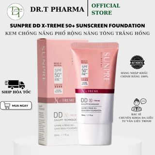 [HÀNG CÔNG TY] Kem Chống Nắng Nâng Tông Mona Frema Sunpre DD Xtreme Sunscreen Foundation