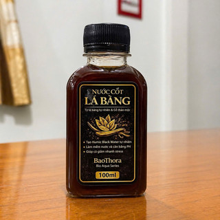 Nước Cốt Lá Bàng Black Water Cho Cá | Hạ PH Giảm Stress Cá Betta Cá Lóc Thủy Sinh | BaoThora Aqua